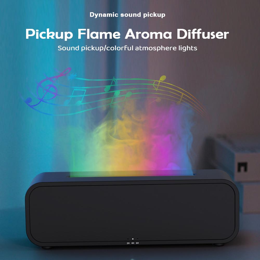 Dyfuzor zapachowy do olejków eterycznych, wielokolorowy, nawilżacz powietrza, ochrona czasowa, kolorowe światło otoczenia, nawilżacz powietrza do domu, maszyna do aromaterapii