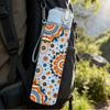 1PC Vintage Tile Bohemian Pattern Print 750ml Color Plastic Sports Water Bottle Leakproof Flip Straw Lid Suitable for Sports Office Home Use