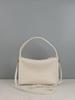 Women's 2026 Fashionable Woven Cowhide Shoulder Bag - Versatile & Simple Design