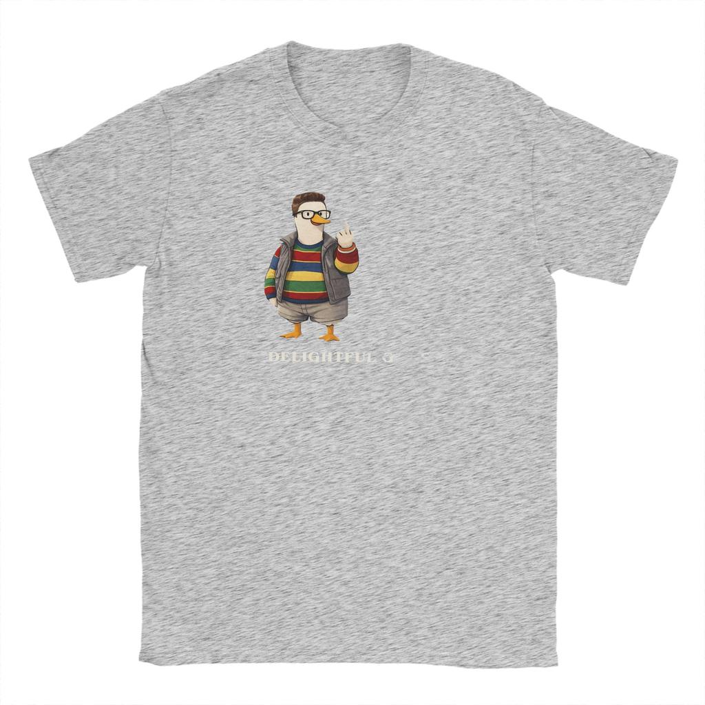 Horror TV Series SStranger Delightful DEREK TShirt Summer Novelty TShirts Unisexs Plus Size 5XL Tees ShortSleeved Vintage Tops