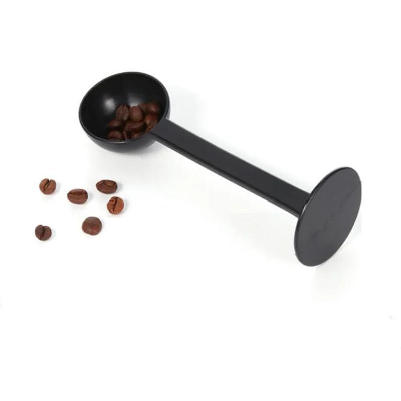 Stand Coffee Powder Measuring Tamper Spoon Coffee&Tea Tools Stand Coffee Measure Tamper Scoop Kitchen Accessories