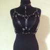 Women's Body Girdle Breast Punk Gothic Girdle Body Chain Gothic Girdle Belt Fashion Deco Girdle