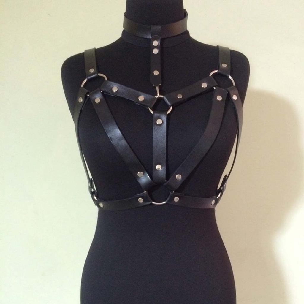 Women's Body Girdle Breast Punk Gothic Girdle Body Chain Gothic Girdle Belt Fashion Deco Girdle