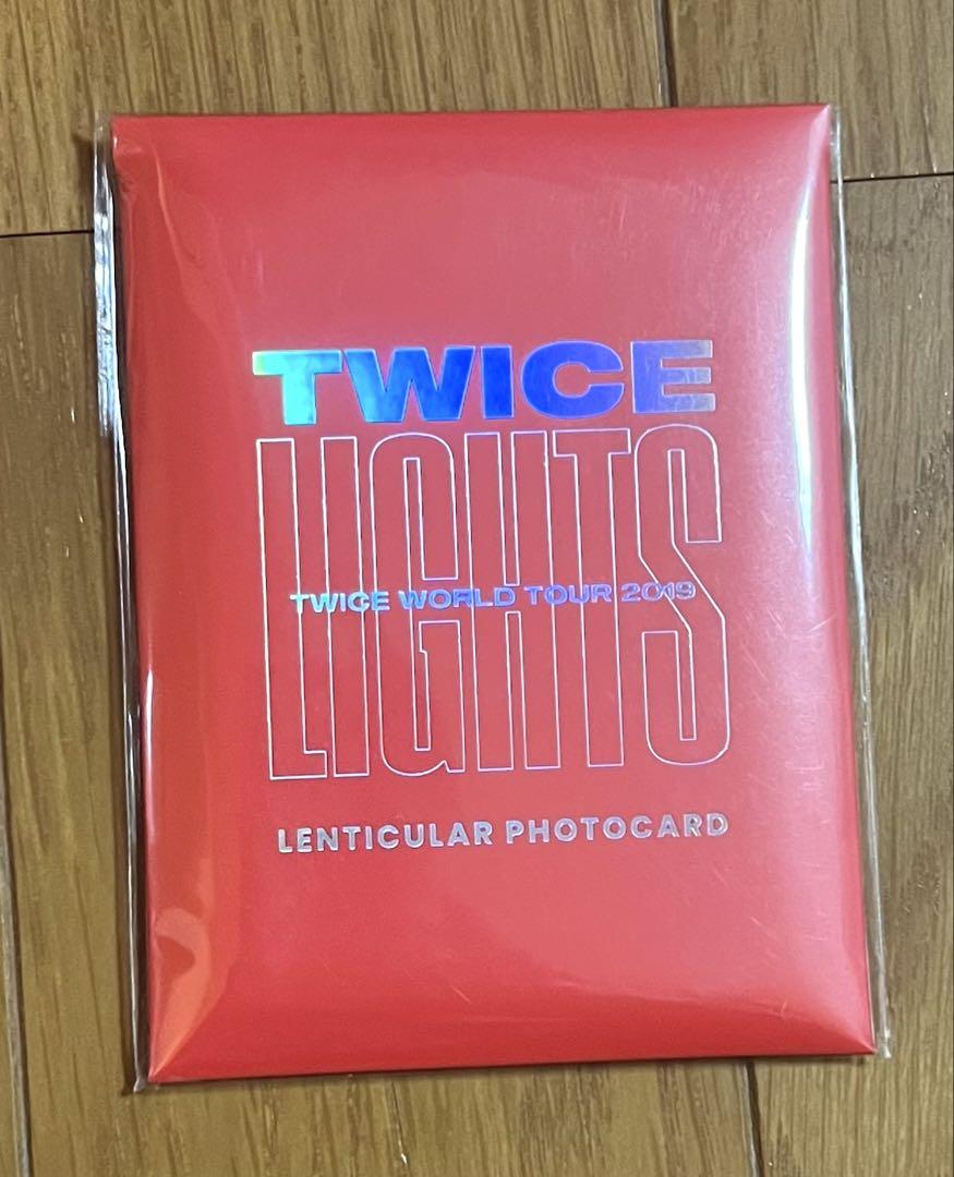 

[USED] TWICE lights Waltz lenticular trading card photo card B
