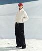 Seteo Cargo Wide Sweatpants Black