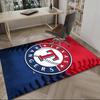 Texas Baseball  Carpet, Kitchen Rugs, Yoga Mat, Non-Slip Mats, Rug for Bathroom, Living Room Bedroom, Camping Rugs Christmas Gift