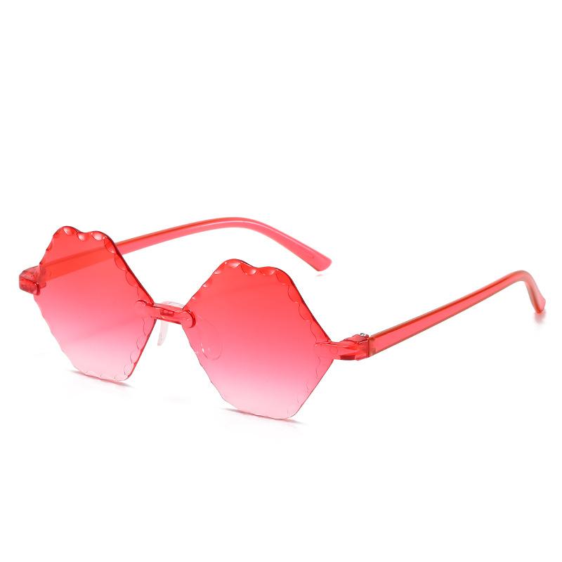 Fashion Kids Lip Sunglasses Rimless Candy Color Shades Children SunGlasses  UV400 Eyewares acquista in modo economico — spedizione gratuita, recensioni  reali con foto — Joom
