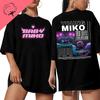 Camisetas Young Miko Latin Star Tshirt 90s New Female Tee Fashion Popular Shoujo Girl Style Unisex Music Graphic T Shirts