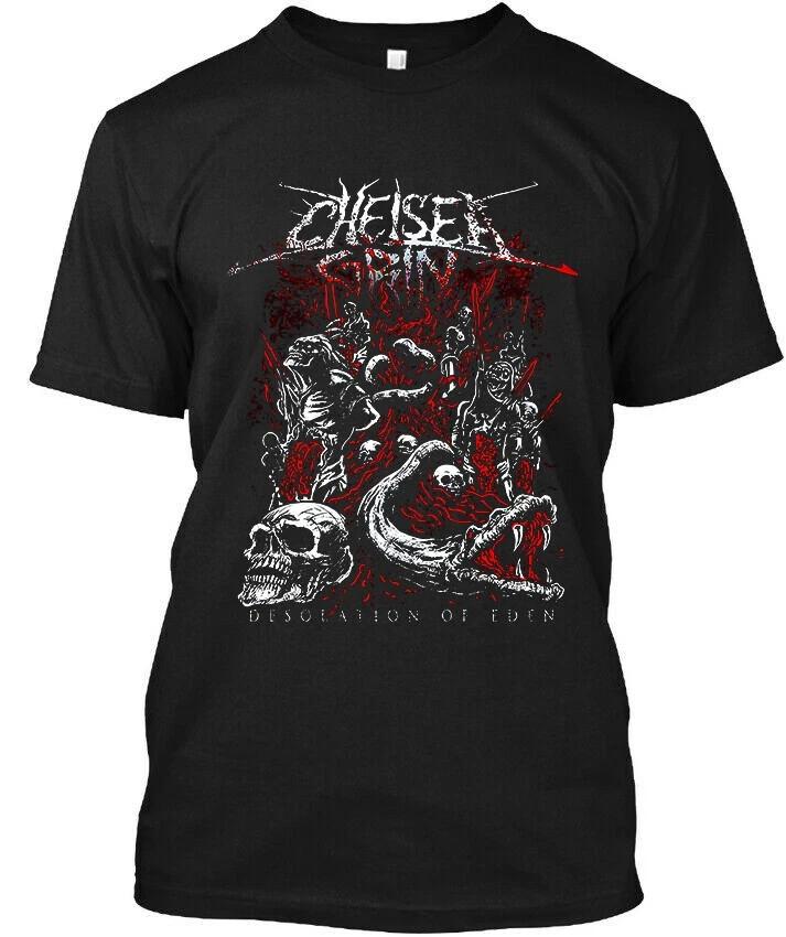 Ограниченный новый с бирками Chelsea Grin Desolation of Eden Американская Deathcore Футболка S-4XL Горячая Унисекс Футболка XXL