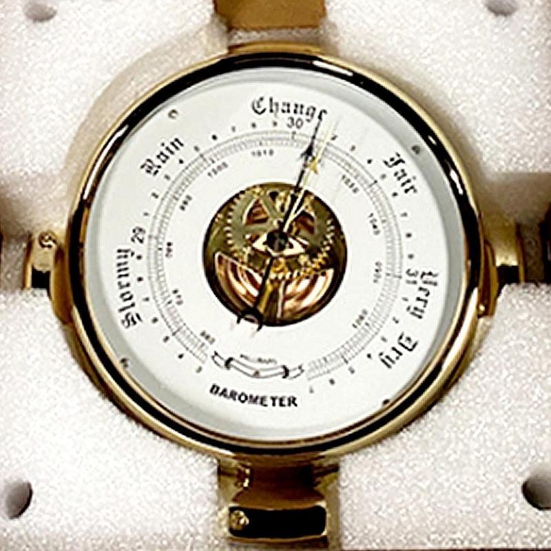

Sailing Accessories Brass Barometer 180mm Diameter Maritimes Barometers for Ship Yacht Marine Weather Stations CN