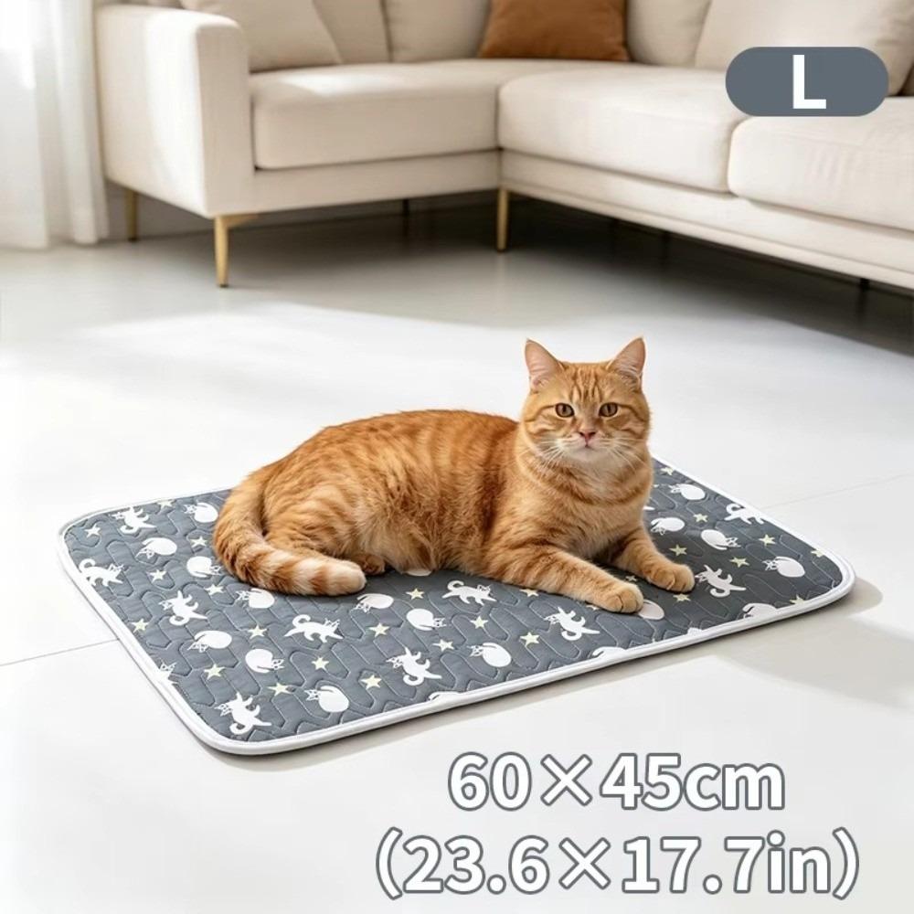 Non Slip Bottom Pet Cooling Mat Waterproof Surface Summer Pet Sleeping Pad Dogs Cats