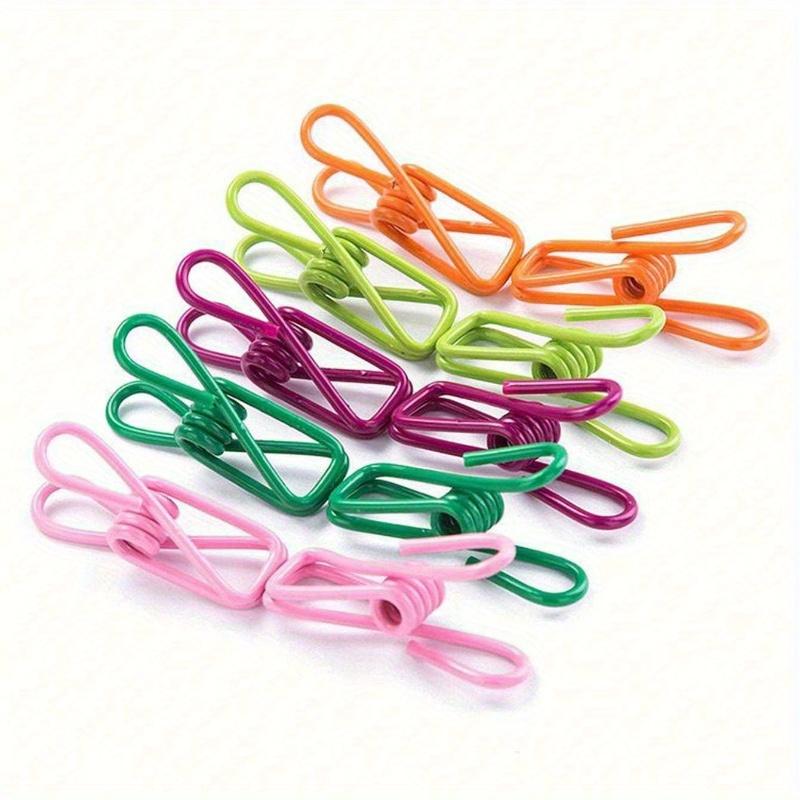 

10pcs Nail Extension Gel Mold & Fixing Clip Set