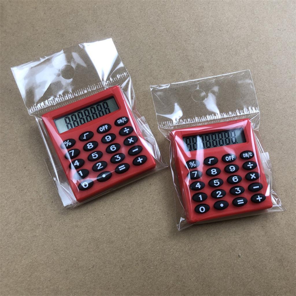 Calculator — Small, Portable, Handheld 8-Digit Pocket Calculator (Student Stationery)