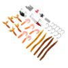 67PCS Fishing Lures Kit Bait Tackle Kit with Hard and Soft Bait Jigs Fishing Hooks for Freshwater and Saltwater