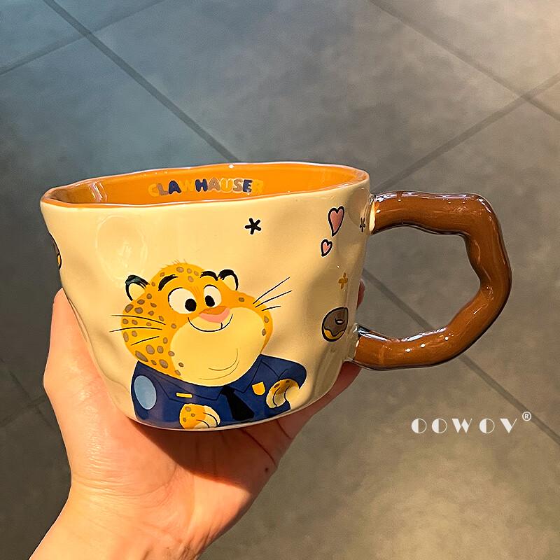Zootopia Couple Ceramic Mug