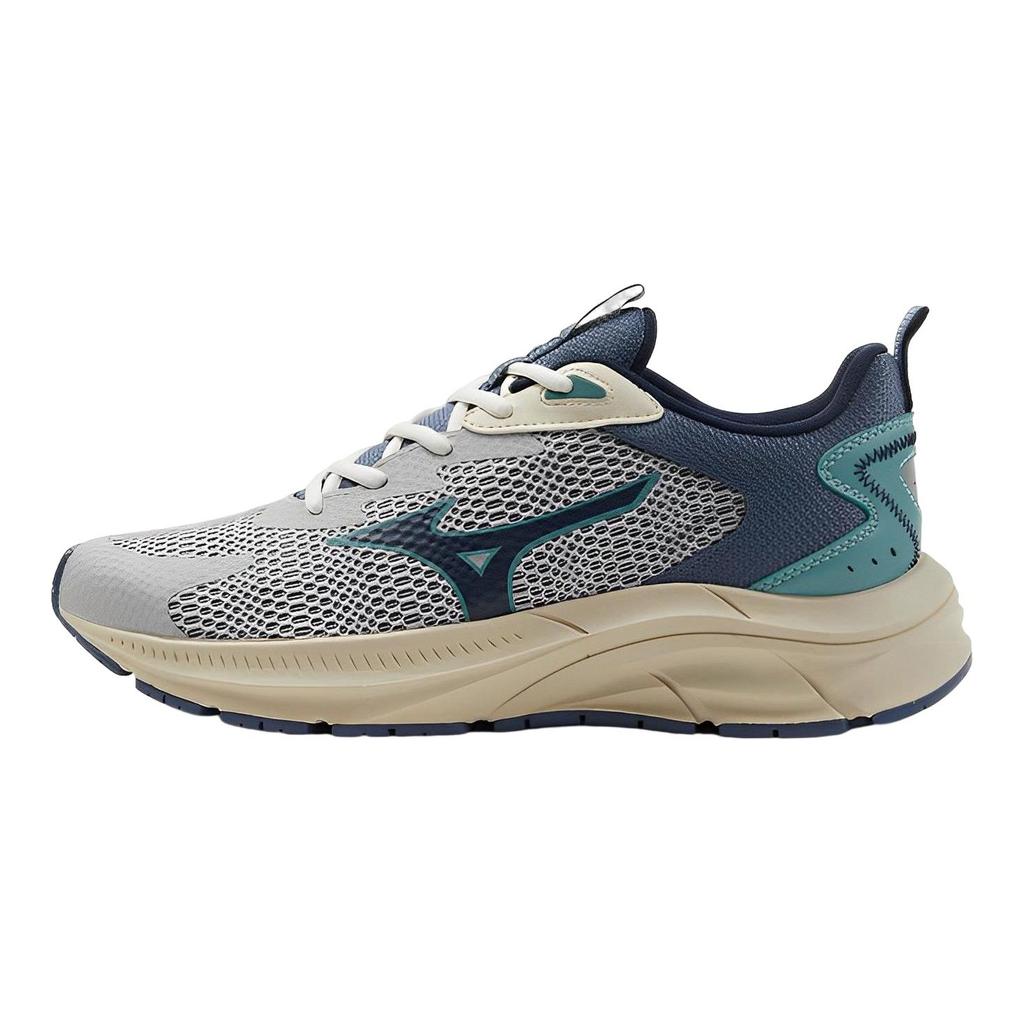 Mizuno Pi Mesh PU Lite Daily Sports Shock Absorption Non-Slip Wear-Resistant Low-Top Casual Shoes Unisex Casual Shoes Gray Blue Green D1GH230701
