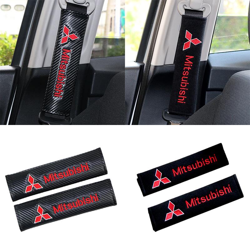 2 Stück Karbonfaser Baumwolle Schutzhülle Case Für Mitsubishi Asx Lancer Outlander Pajero Ralliart Zubehör Auto Styling