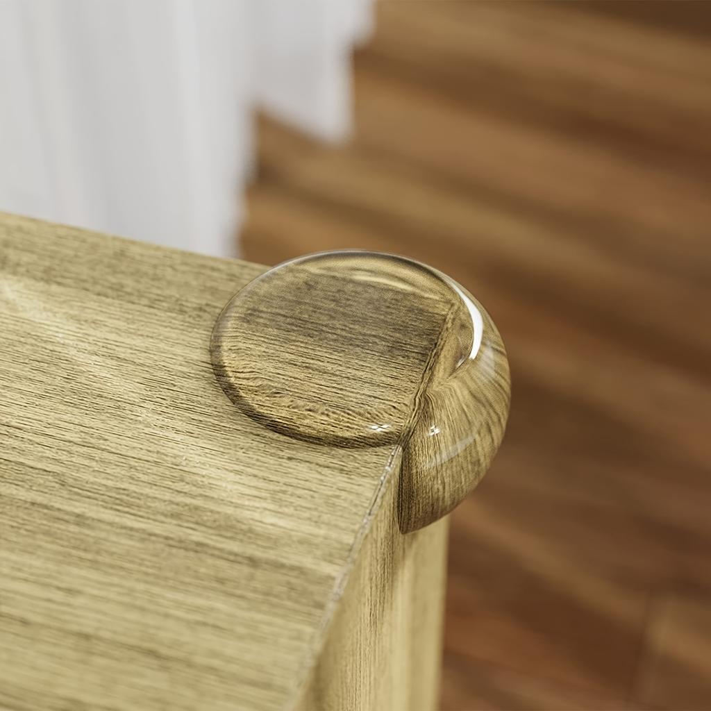 20pcs & Child Safety Corner Guards - Silicone Edge Bumpers, Non-Toxic Furniture Protectors for Tables, Chairs, Beds