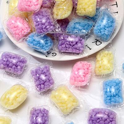 10Pcs Lavender Clean Clothes Soften Rose Laundry Beads Fresh Scent Boosting in-Wash Laundry Scent Booster