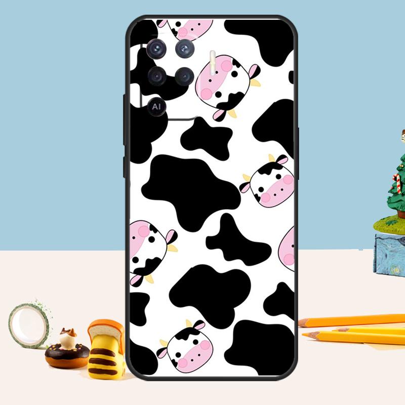 

Cut Cow Case For Oppo A5 A6 Pro A15 A16 A76 A96 A17 A57 A98 A58 A78 A18 A38 A54 A74 A94 A40 A60 A80 OPPO A78 4G