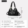 New Style Stitching Handbag Large Capacity Bag Messenger Bag Women's High-end Fashion All-match Tote Bag