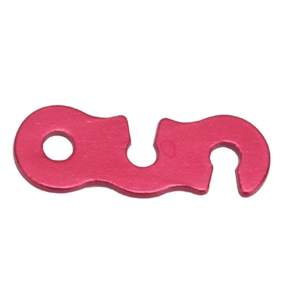 10pcs Camping Rope Tensioners Outdoor Camping S Type Rope Tensioner for Camping Hammock Tarp Rainfly