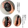 Black No Logo Door Striker Cover Door Lock Cover Toyota Prius 60 Series 5th