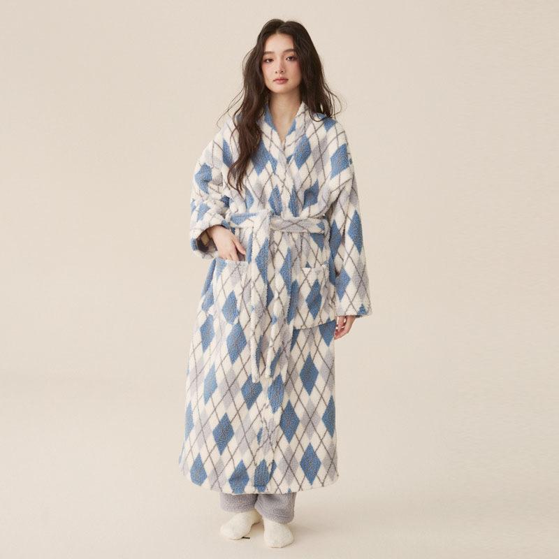 

Winter New Collection, Coral Velvet, Thickened, Men s and Women s Sleepwear, Extended Bathrobe, Couple s Pajamas, Winter Pajamas, Couple s Style XL