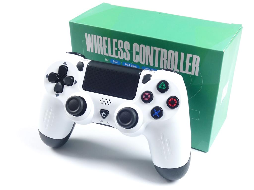Wireless Pad Controller for PS4 PlayStation 4 Vibration Function White