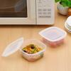 Microwave and Dishwasher Safe Rice and Frozen Rice Containers (Clear) with RC Sticker (rcnp1) - Set of 2