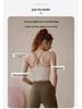 Stoßfester, schnell trocknender Sport-BH für Damen - Mit Trägern und Kreuzrücken-Design für Laufen, Pilates und Yoga