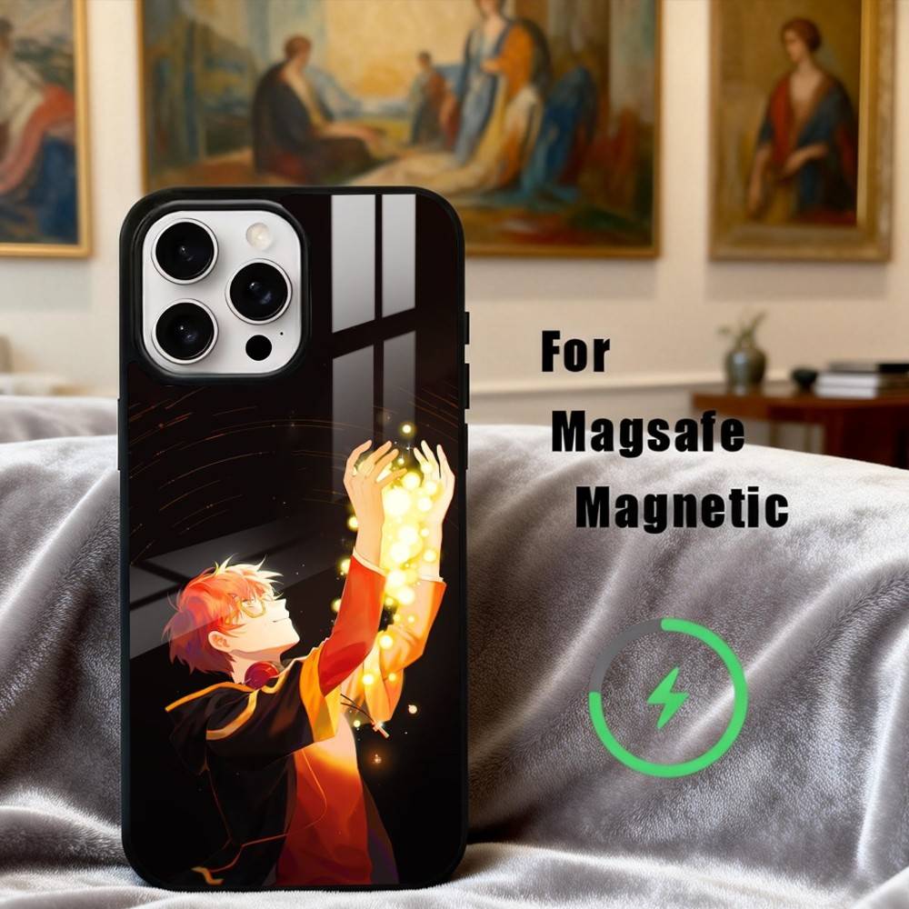 

707 L-Luciel M-Mystic M-Messenger Phone Case For iPhone17,16,15,14,13,12,11 Plus,Pro Max Magnetic For Magsafe Wireless Charging iPhone17