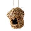 Handwoven Straw Bird Nest Parrot Hatching Outdoor Garden Hanging Hatching Breeding House Nest Aviary Gardening Bird Accessory