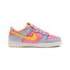 Nike Dunk BP Bequeme Vielseitige Stoßdämpfende Strapazierfähige Low Top Kinder Skateschuhe Kinder Sneaker Grau Rosa DH9756-500