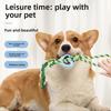 Pet Toy Cotton Rope, Heart-shaped Drawstring, Grindable Teeth Rope Knot, Training, Self-entertainment and Boredom Dog Toy Set