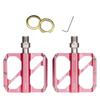   Bike Pedals Lightweight Triple Bearing Non-Slip Pins for Mountain Road Bikes