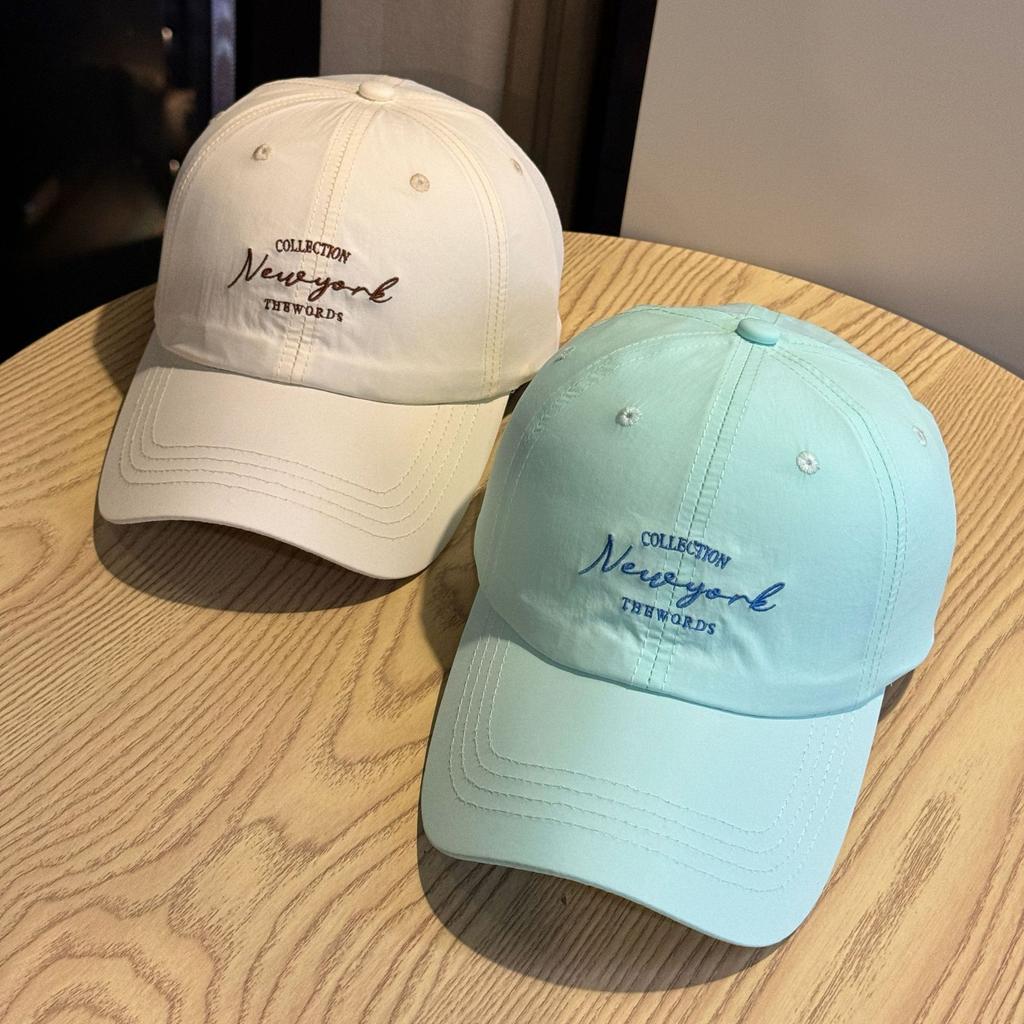 New American retro street baseball cap2026Quick-drying women's deep-top large-brimmed baseball cap that makes the face look smaller