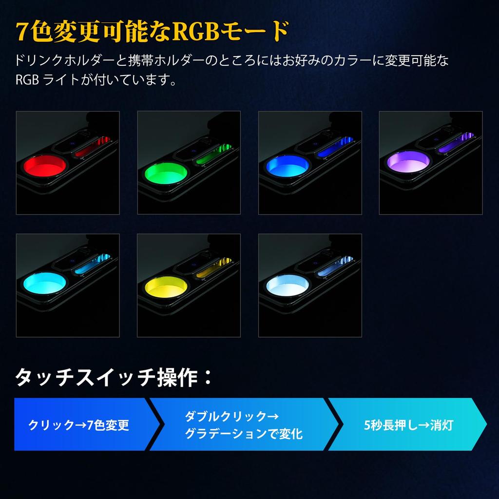 BUYFULL Console Box for Toyota Hijet Cargo S700V and Pixis Armrest with Breathing Changing Drink USB and Storage Side Brake Easy Installation (HJT-2)