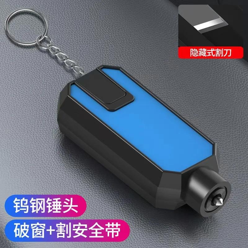 Automontierter multifunktionaler Autoglas-Notausschalter, Fensterausbruchhammer, Fensterausbruch-Notausschalter