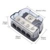 Car Audio Power Distribution Block 4/8AWG Out Distribution Block Junction Box Car Stereo Audio Power Ground Distribution Block