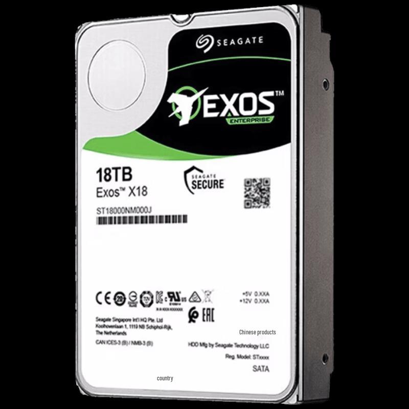 Seagate Exos X18 18TB Enterprise SATA Hard Drive