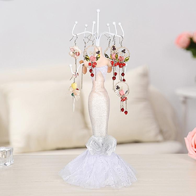 Delicate Jewelry Stand Shelves Chic Jewelry Tower Rack Fashionable Model Holder