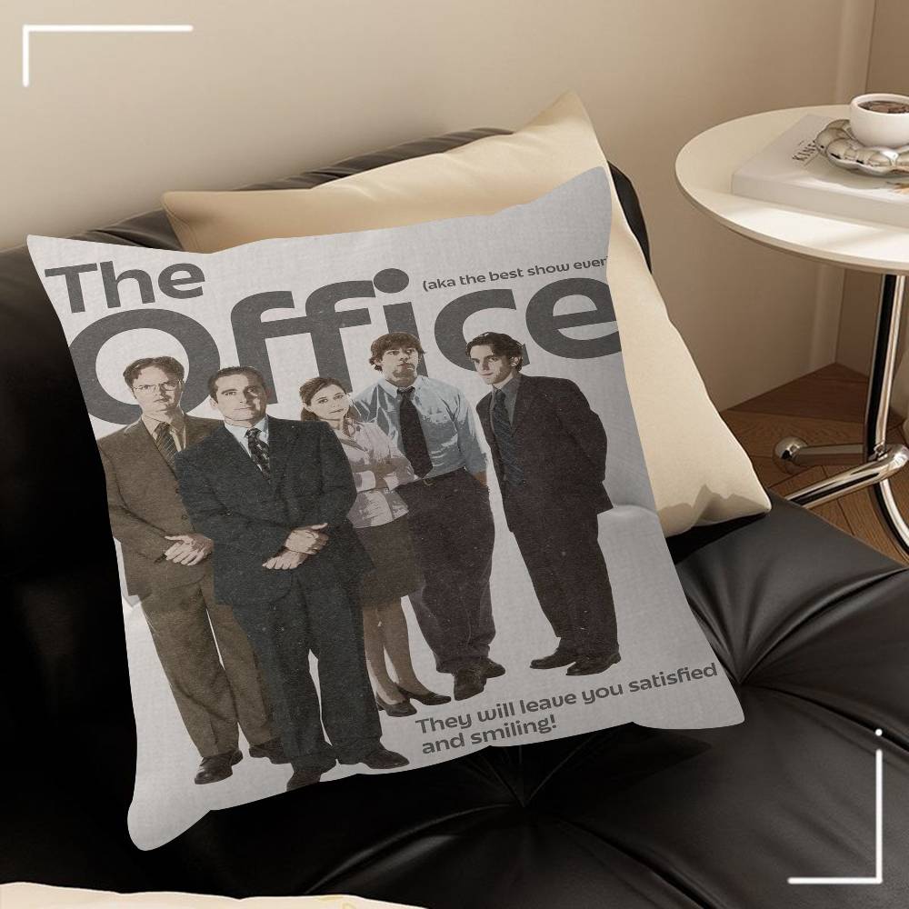 Vintage Movie Poster TV Film The Office Office Cushion Pillowcase Car Cushion Cover45X45CM Lumbar Pillowcase Sofa Pillowcover