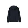 Anta Training Series Solid Color Letter Print Zipper Hoodie Men hoodies Black 952237711-4