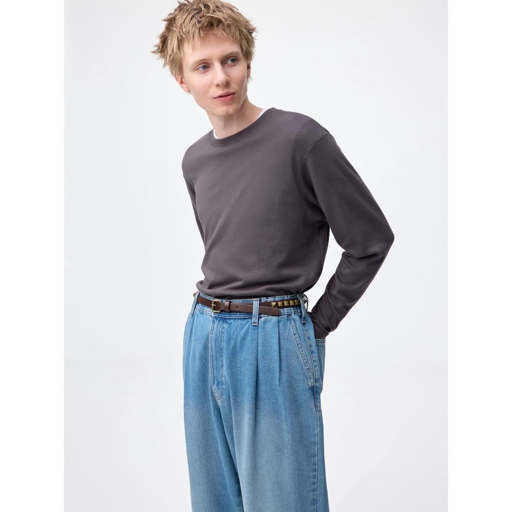 Gu By Uniqlo Leather Studs Belt