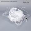 European Style Milky White Flower Girl Basket for Weddings