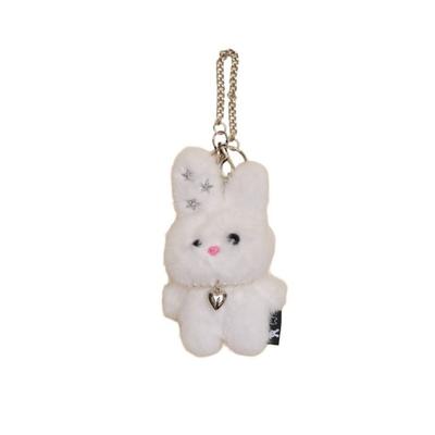 MOSSGARDEN1919 Boku Boku Character Keychain Star Cubic Rabbit (White)