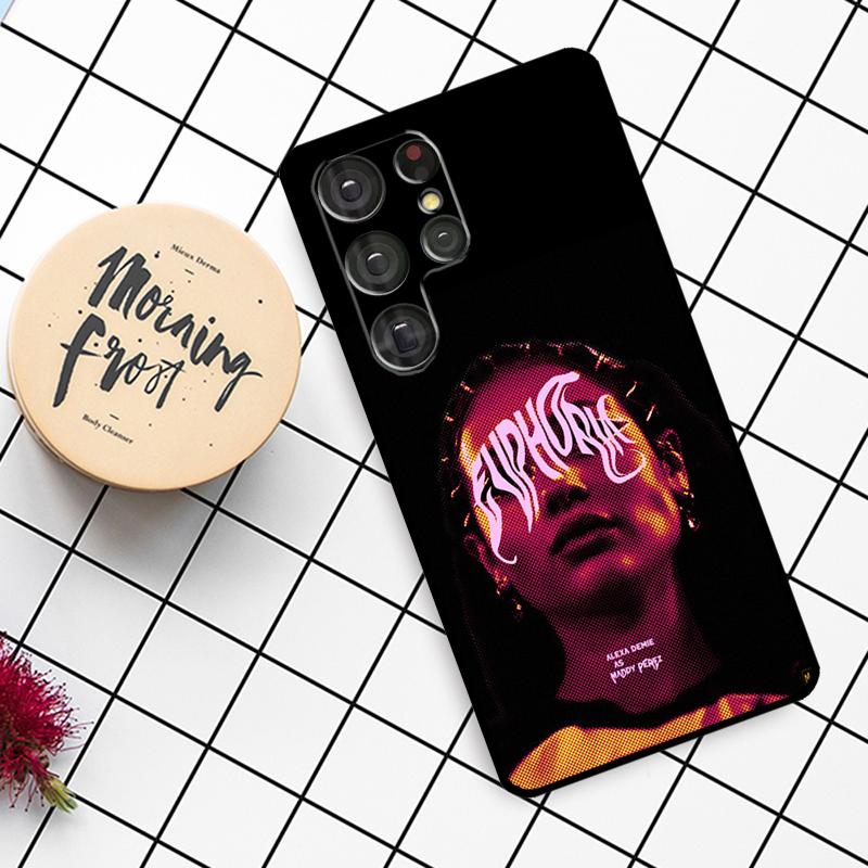 Euphoria Season 2 Rue and Jules Case For Samsung Galaxy S25 Ultra S23 S22 S21 S20 S24 Ultra S9 S10 Plus S25 FE Phone Cover