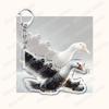 Italian Brainrot Animals Meme Keychains for Accessories Tralalero Tralala Tung Tung Tung Sahur Brr Brr Patapim Keyring Fans Gift