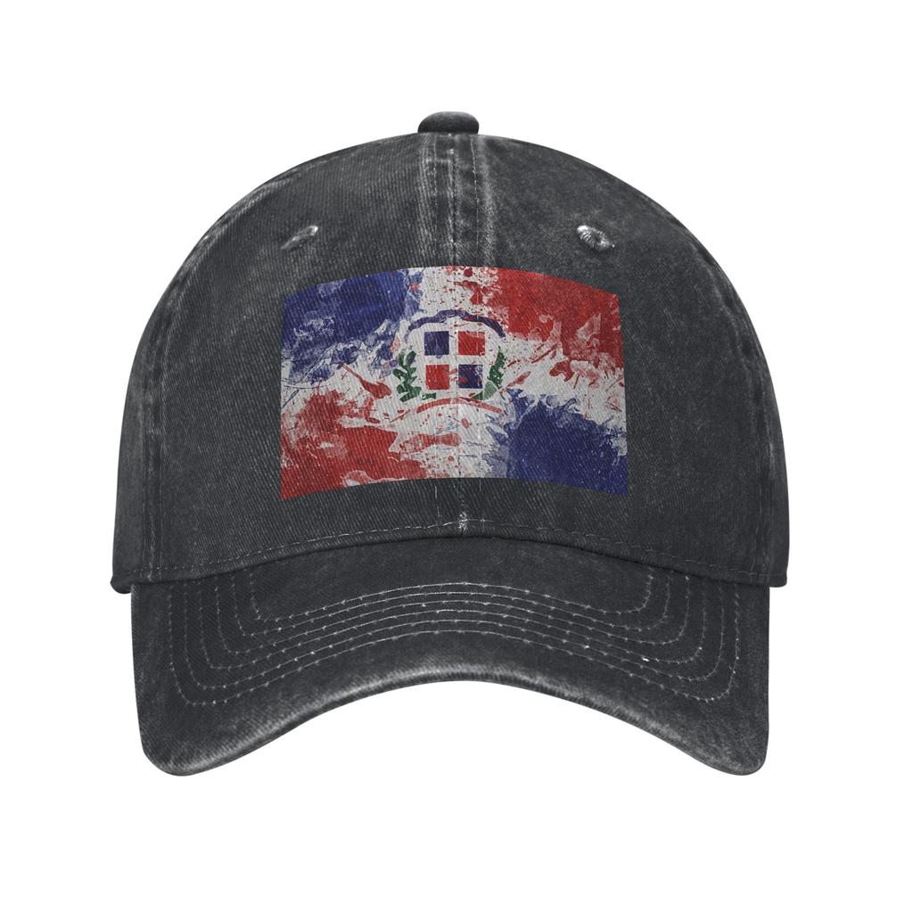 Dominican Republic Flag Denim Cap Casual Baseball Caps Adjustable Hat Summer Unisex Baseball Hats